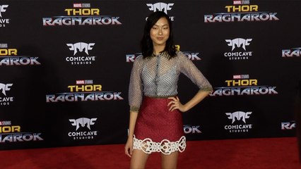 Madison Hu "Thor: Ragnarok" World Premiere Red Carpet