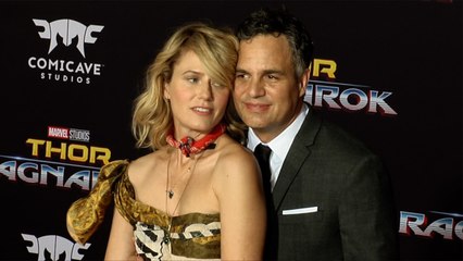 Mark Ruffalo and Sunrise Coigney "Thor: Ragnarok" World Premiere Red Carpet