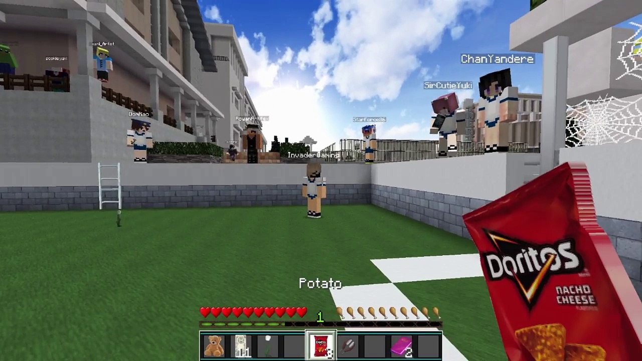 Yandere High School - GOING ON A DATE! (Minecraft Roleplay) #32