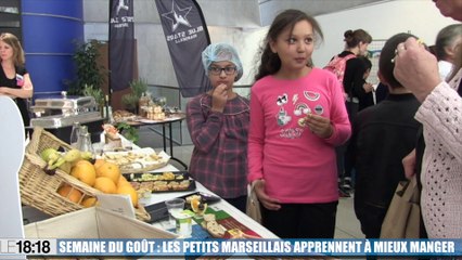 La semaine du goût permet aux jeunes marseillais de mieux manger