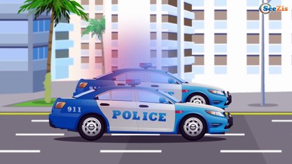 Полицейская Машинка Быстрый Патруль Мультфильмы про МАШИНКИ Развивающие видео для детей