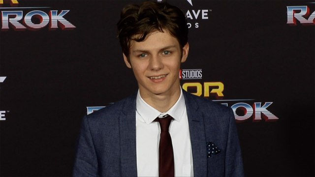 Ty Simpkins Thor: Ragnarok World Premiere Red Carpet