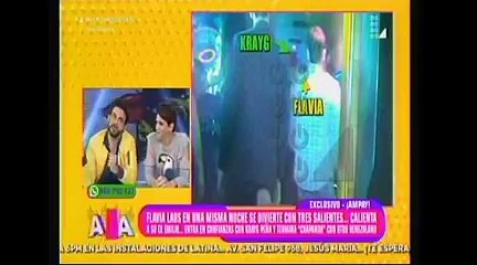 Flavia Laos se pronuncia tras protagonizar polémica escena en discoteca