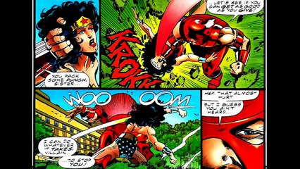 Hulk vs. Green Lantern & Wonder Woman vs. Juggernaut & Spider-Man vs. Mighty Mantis