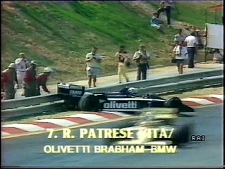 Gran Premio d'Ungheria 1986: Ritiri di Patrese e De Cesaris