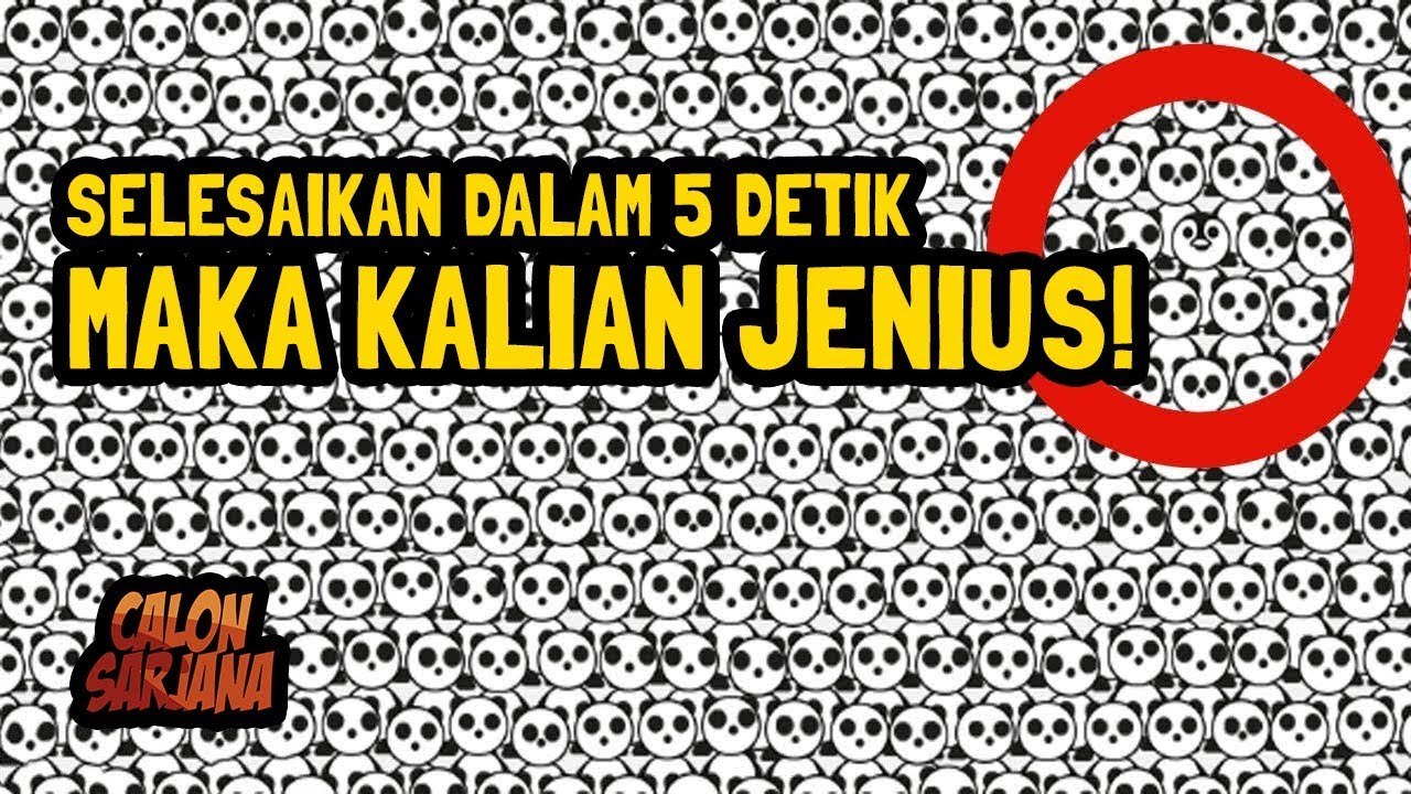 10 TEKA-TEKI GAMBAR TERSULIT YANG MENENTUKAN APAKAH KALIAN JENIUS ATAU TIDAK!!!