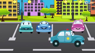 The Police Car Kids Videos Compilation incl The Ambulance | Cartoon For Kids