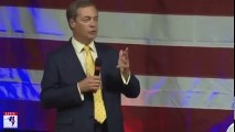 Nigel Farage & Steve Bannon Speaking At The Judge Roy Moore's Alabama Rally