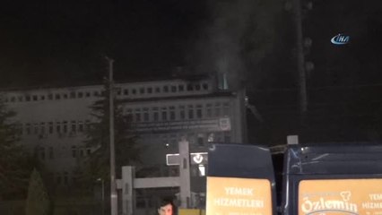 İl Jandarma Komutanlığı Binasında Yangın