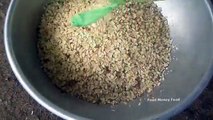 Traditionally Cooking Brown Cowpea Seeds Vada in My Village - Food Money Food