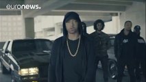 Eminem slams Trump in freestyle rap