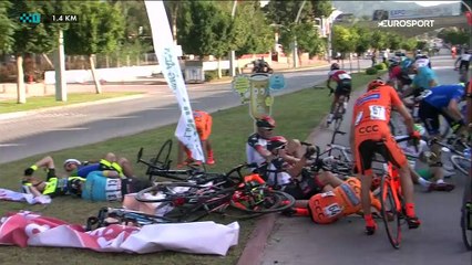 Après une grosse chute, Sam Bennett a fait coup double