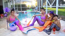 Fin Fun MERMAID HALLOWEEN! Trick or Treat Challenge