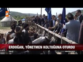 Erdoğan 'Diriliş' setinde - atv Ana Haber