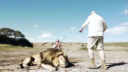 Lion Takes Revenge On Trophy Hunter! [LEAKED VIDEO]