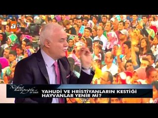 Yahudi ve hristiyanların kestiği hayvanlar yenir mi? - atv