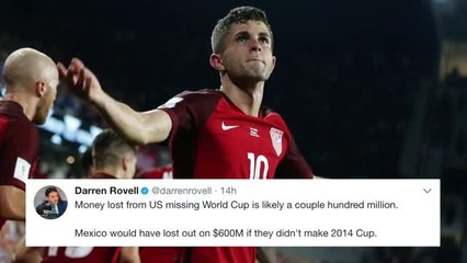 U.S. Men's Team Losing Out On A Ton Of Cash After Missing World Cup Bid