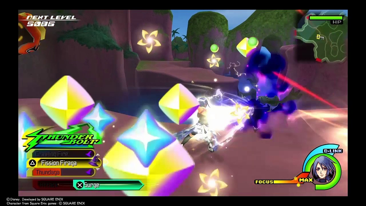 KINGDOM HEARTS HD 1.5 2.5 ReMIX BBS Aqua Showcase 5