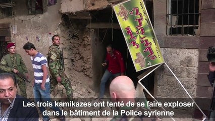 Triple attentat suicide près du siège de la police à Damas