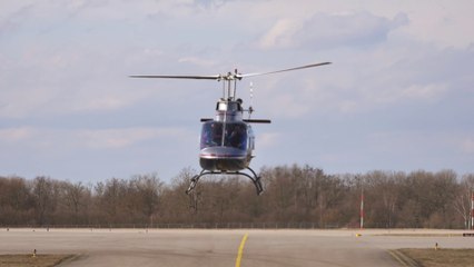 Bell 206 Jet Ranger Checkflight @ FKB
