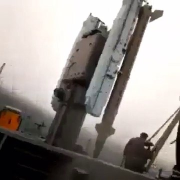 Test d'un missile russe Fail