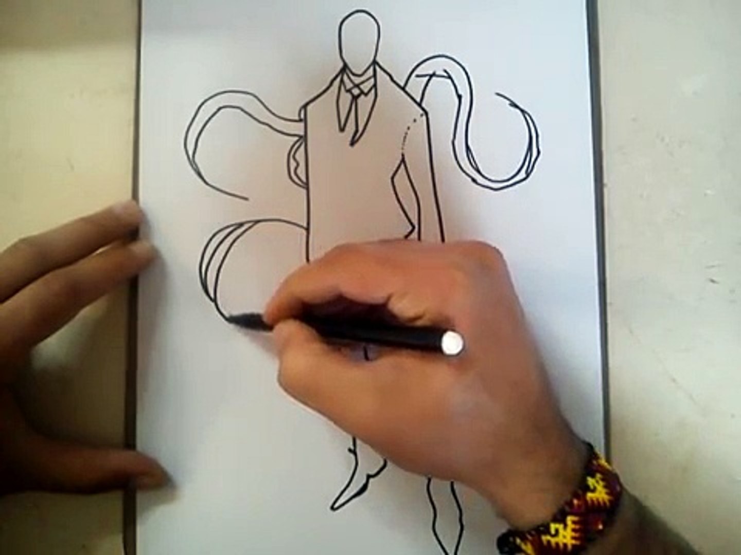 COMO DIBUJAR A SLENDERMAN / how to draw slenderman – Видео Dailymotion