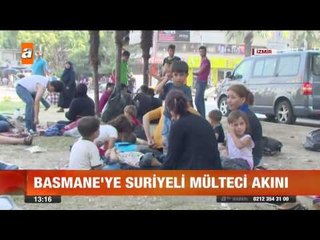 İzmir'e Suriyeli mülteci akını - atv Gün Ortası Bülteni
