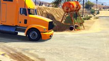 Lightning McQueen Truck Transportation Trouble! McQueen on Truck vs Train in Spiderman Kids Cartoon