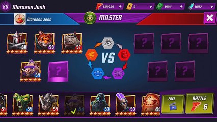 TMNT Legends PVP​​ 394 (Shredder, Tiger Claw, Bebop Movie, Rocksteady Movie)