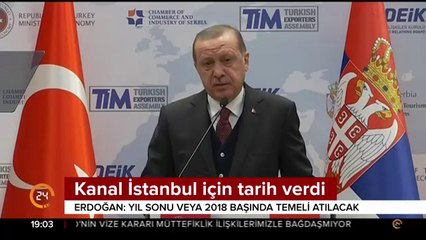 Cumhurbaşkanı Erdoğan'ın açıklamaları