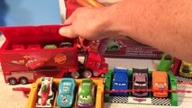 Pixar Cars Willys Butte Rip-A-Round Ridge Playset Unbox and Assembly with McQueen Cars Rip Lash Rac