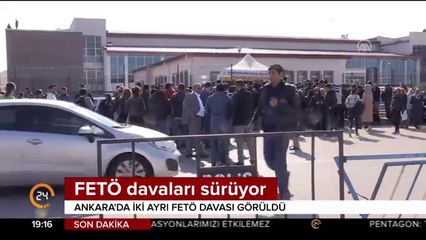 FETÖ davaları sürüyor