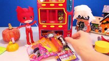 PJ Masks HALLOWEEN CANDY GAME with Surprise Toys & Candy Bars Educational Kids Games