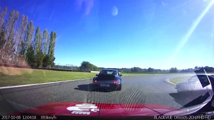 dépassement au freinage en Alfasud sprint