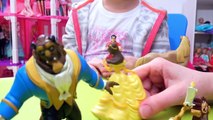 Disney - Beauty and The Beast Movie - Disney Princess Belle and Beast DCTC Dolls and Toys by Kyla