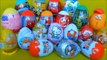 Surprise Eggs Kinder Surprise Toys, Minnie Mouse, Hello Kitty, Peppa Pig Disney Cars