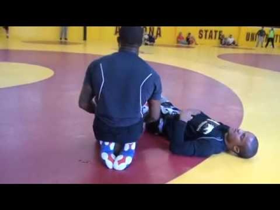 Jordan Burroughs Drilling on Mark Hall