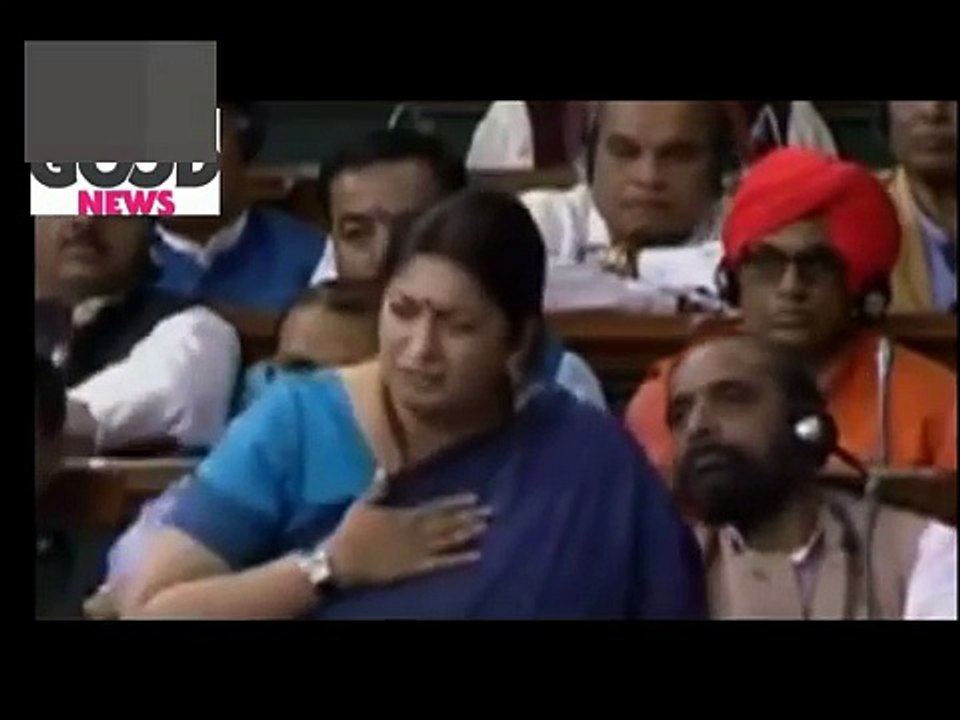 Asaduddin Owaisi Firing Speech is Being Fun By Smriti Irani in Parliament Must S