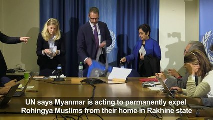 Army in 'systematic' campaign to drive Rohingya from Myanmar: UN