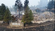 Drone Video Shows Devastation of Santa Rosa Wildfire