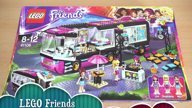 LEGO Friends 41106 Pop Star Tour Bus