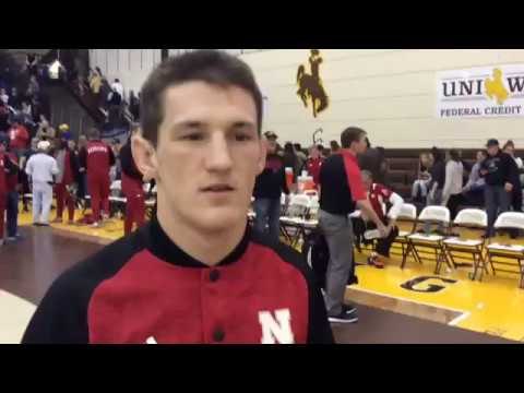 Nebraska Wrestler Colton McCrystal Beats Wyoming's Bryce Meredith