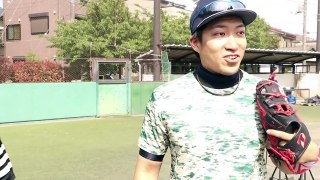 間違いなく日本一美しい野球選手…神ピッチングから快速球！