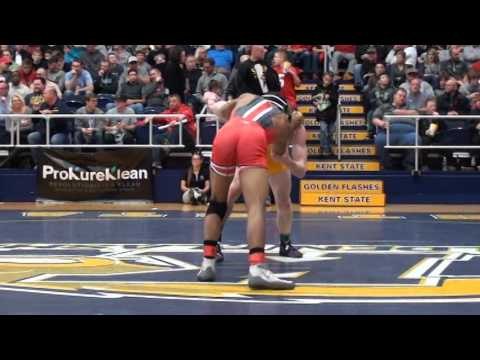 141 lbs Ke-Shawn Hayes, OSU vs Ethan McCoy, KSU