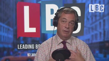 Caller Tells Nigel She Plans To Protest When Trump Visits The UK