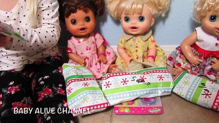 BABY ALIVE Real Surprises Dolls Kara + Sophie Fight + My Baby Alive Lala + Special Spoil Day!