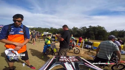 Haiden Deegan (Danger Boy) on rails Gopro Hero 5 EPIC LAST LAP PASS for Win!!!! MiniOs 2016