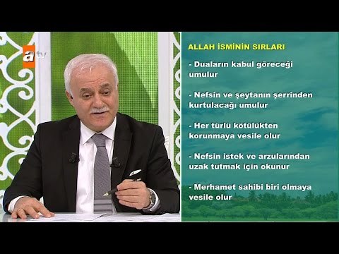 Allah isminin sırları - Nihat Hatipoğlu ile Kuran ve Sünnet 84. Bölüm - atv