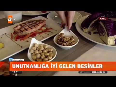 Unutkanlığa iyi gelen besinler - atv Gün Ortası Bülteni