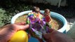 Бассейн с ORBEEZ сюрпризы игрушки с разноцветными шариками Орбиз Challenge surprise toys unboxing